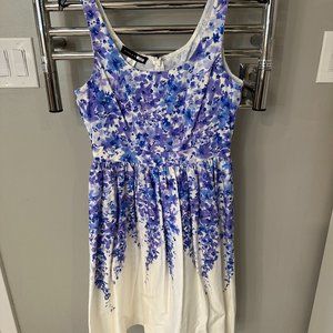 Slate and Willow fit and flare floral dress size 4